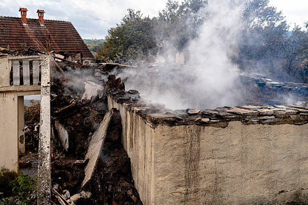 Professional Fire Damage Removal technician working in Jarrettsville, MD